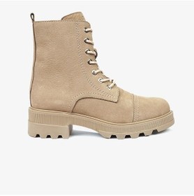 Resim Greyder 57802 Kadın Vizon Nubuk Hakiki Deri Military Bot-721 Vizon-Nubuk 