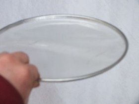 Resim Head Clear Plastic Skin For Doumbek Riq Tef 22 Cm 