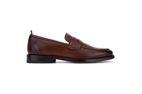 Resim Rossi Erkek Hakiki Deri Kahverengi Loafer Ayakkabı 668 1457 Erk Ayk SK25-26 Cotto 