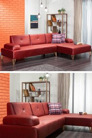 Resim Modalife Avrupa Köşe Takımı - Kırmızı 