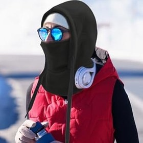 Resim Tam Baş Örtüsü | Boyun Isıtıcı Kapüşon - Kışlık Tam Yüz Maskesi,Açık Hava Kamp Yürüyüş Buz Balıkçılığı Motosiklet Binme Günlük İşe Gidiş İçin 