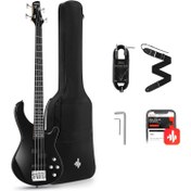 Resim Donner DPJ-100 PJ-Style Bas Gitar (Siyah) 