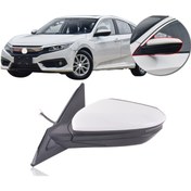 Resim NS Nilser Auto Parts Honda Civic Sol Dikiz Ayna Elek+sinyal+katlanabilir 2015-2021 