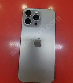 Resim Apple iPhone 15 Pro Max İkinci El YD | 256 GB | Natürel Titanyum 
