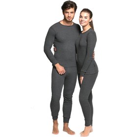 Resim Thermoform Soft Termal Antrasit İçlik Set (HZT12001) - M 