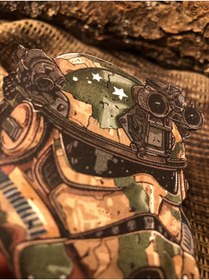 Resim THORSTORE Storm Helmet Patch/Peç/Arma (8 x 7cm) 