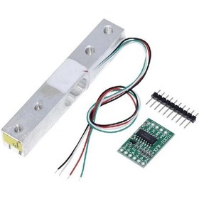 Resim 20 Kg Ağırlık Ölçme Sensörü Loadcell Hx711 Tartı Terazi Arduino 