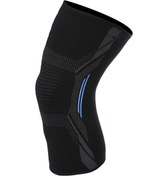 Resim Bacak Kollu Tek Örnilmiş Naylon Spor Diz Pedi Ayak Soğuk Düzeltici Çalışma Basketbol İpi Sıcak Diz Pedi Binicilik Koruyucu Dişli 