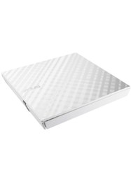 Resim ASUS Sdrw-08D2S-U Lıte 8X Harici Dvdrw Slim, Beyaz Dvd Yazıcı Writer 