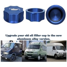 Resim Motion003 Iveco Mavi Yağ Filtre Kapağı Otomobil Motor Yağı Kapağı Araba Tutkunları İçin Geliştirmeler 