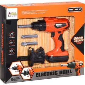 Resim Oyuncak Pilli Matkap Seti 