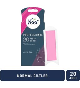 Resim Yüz Bölgesi Için Profesyonel Ağda Bandı, Normal Ciltler, 20'li Paket 