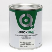Resim QUICKLINE 2k Düz Renk-super White 2-1l 