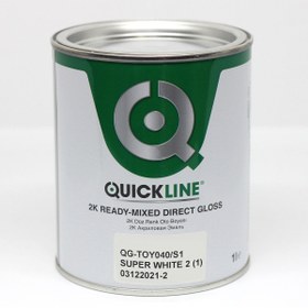Resim QUICKLINE 2k Düz Renk-super White 2-1l 