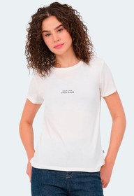 Resim Slazenger PAYTONS Kadın Ekru Tişört 