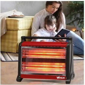 Resim Erdem Store Vesus Şömine Tipi Elektrikli Isıtıcı 