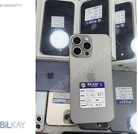 Resim Apple iPhone 15 Pro Max İkinci El TR | 256 GB | Natürel Titanyum 