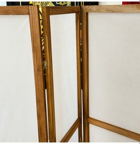 Resim Paravan Seperatör Panel Kumaş Paravan Ara Bölme Aparat 5216 