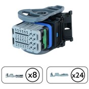 Resim Beyin Soketi Gri 32 Pin Kablosuz 