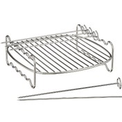 Resim Popüler Airfryer 5 Şişli Paslanmaz Çelik Tel Izgara XXL Uyumlu 