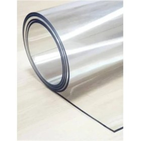 Resim 2,0 mm Pvc Masa Örtüsü, Şeffaf Masa Kaplaması, 120X110 