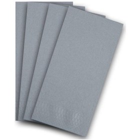 Resim Gri Garson Katlama Peçete 16 Lı 