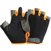 Resim Liangduo Shop Sarı Stil Xl Boyutu Profesyonel Erkek Kadın Yarım Parmak Spor Eldiven Nefes Kaymaz Halter Dambıl Yatay Çubuk Eğitim Eldivenleri (Yurt Dışından) 