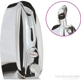 Resim Flosoft F161 Pratik Kapaklı Köpük Dispenseri 500 ML Krom 