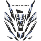 Resim Honda Pcx 2021 - 2024 Uyumlu Tank Pad Set 010 