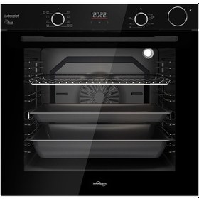 Resim Tommatech TAF6004BSP 80 LT Ankastre Elektrikli Fırın Siyah 