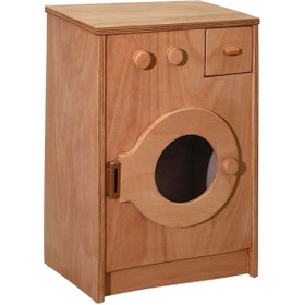 Resim enskids Ens Kıds Montessorı Ahşap Çamaşır Makinası 
