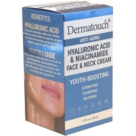 Resim Dermatouch Hyaluronic Acid & Niacinamide Yüz ve Boyun Kremi 50 ML 