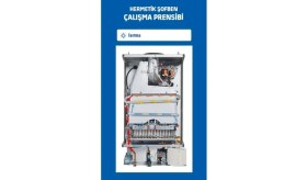 Resim Demirdöküm L 275 F Hermetik Doğalgazlı Şofben 11 Lt/dk Su Isıtma Kapasitesi ve Güçlü Performans 