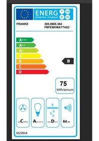 Resim Franke Box Flush Evo FBFE BK MATT A52 Gömme Davlumbaz 
