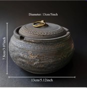 Resim Dashanshop 1 Adet Yaratıcı Seramik Kül Tablası Ashtray B Dayanıklı Ofis Ev Dekor Hediyelik 