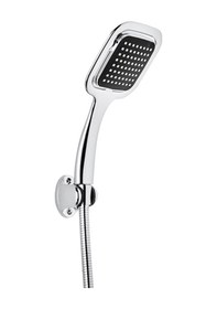 Resim Kare Elite Mafsallı Duş Seti Krom 