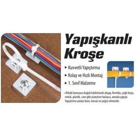 Resim Kroşe Yapışkanlı 28x28Mm 100 Adet 