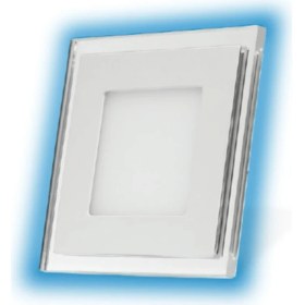 Resim Somled - 15W 3000K 1275LM Sıva Altı Camlı LED Panel (Kare) -Sarı Işık + Kademeli Mavi Işık 