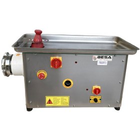 Resim Besa 32 Numara Soğutuculu Et Kıyma Makinesi Çelik 