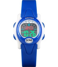 Resim Novahub Skmei 1478 Çocuk Dijital Saat 50m Su Geçirmez, Gök Mavisi Çok Renkli Spor Saati Çok Renkli 