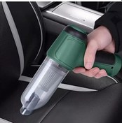 Resim Oto El Süpürgesi Mini Taşınabilir Sarjlı 2 Fonksiyonlu Üfleme Ve Vakum Toz Çekme 120w Araç Detay Süpürge 