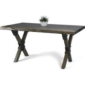 Resim Entema Doğal Ağaç Masif Kütük Masa 60CM x 90CM ( Ağaç Ayak ) 