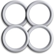 Resim Oto Lastik Yanağı Lüks Beyaz 15 Jant 4 Adet Yanak 