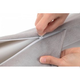 Resim Babyjem Bebek Güvenli Uyku Yan Yatış Yastığı Gri 