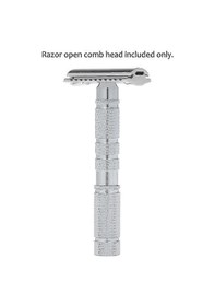 Resim Çift Kenarlı Tıraş Güvenlik Jileti Açık Taraklı Başlıklı Erkek Güvenlik Jileti 