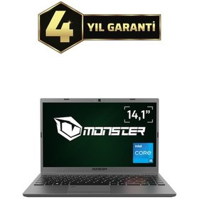Resim Monster Huma H4 V5.1 i5-1235U 16 GB 512 GB SSD 14.1" Free Dos FHD Dizüstü Bilgisayar 