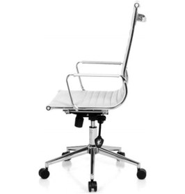 Resim Aykanoffice Aykan Ofis Beyaz Riva Yönetici Koltuğu 