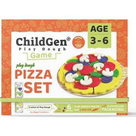 Resim Sahneli Pizza Oyun Hamuru Seti 