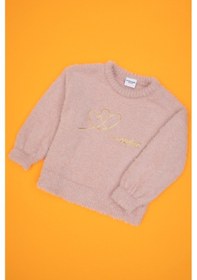 Resim U.s. Polo Assn. Kız Çocuk Pudra Kazak /triko 50315771-vr042 Pudra 