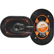 Resim Cadence ZX-463 4x6 600W Maksimum Güç 100 Hz 4 Ohm Oval Oto Hoparlör Cadence Amadeus Serisi 